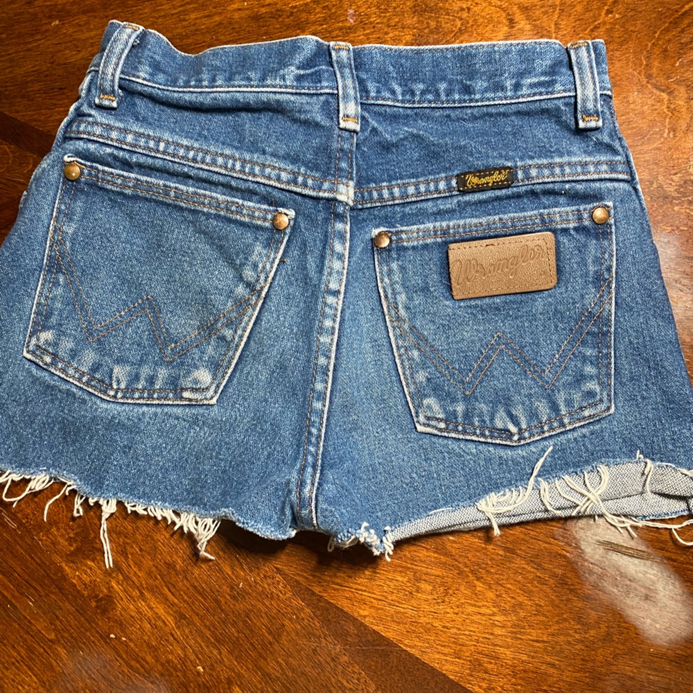 Wrangler Blue Denim Kids Shorts
